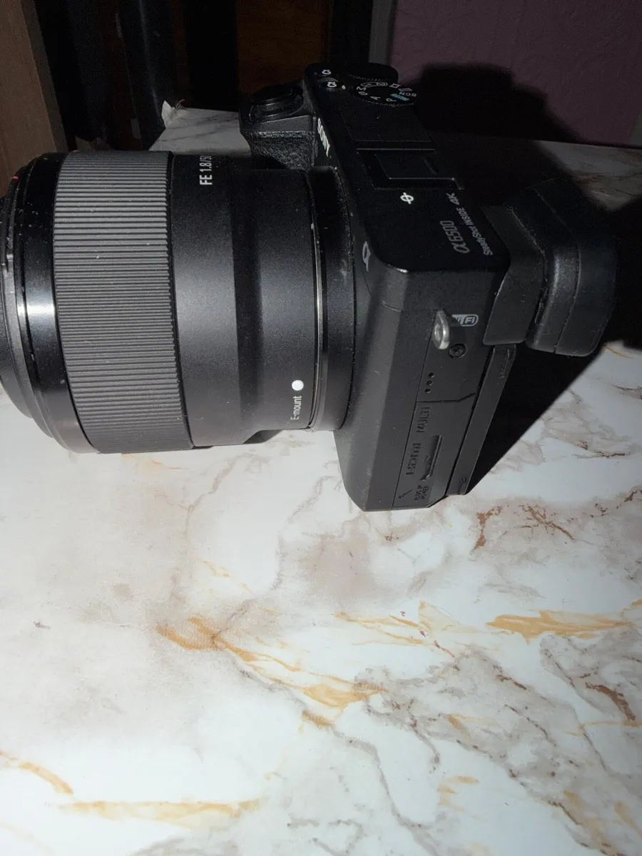 Camera- Sony Alpha 6500 and lens - Image 2
