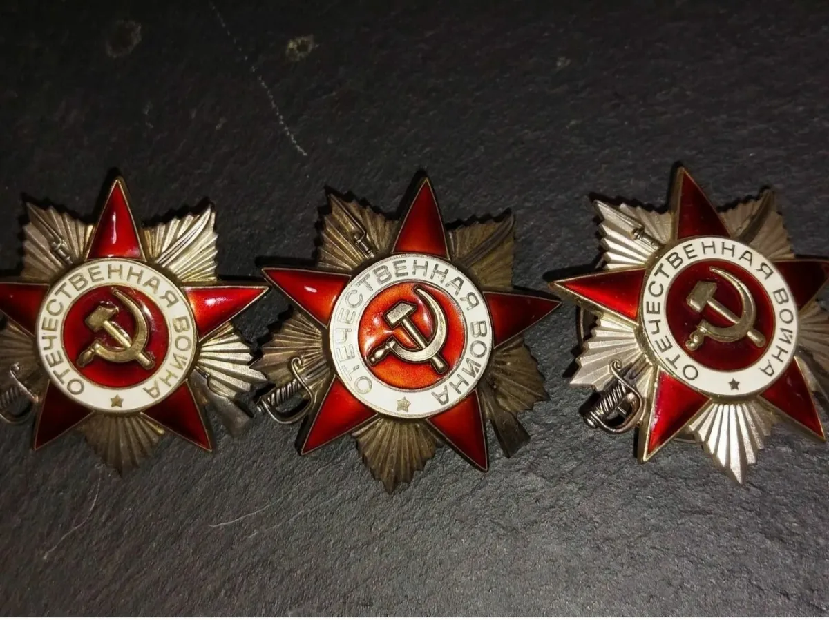 Original Soviet Russian Order of Great Patriotic W
