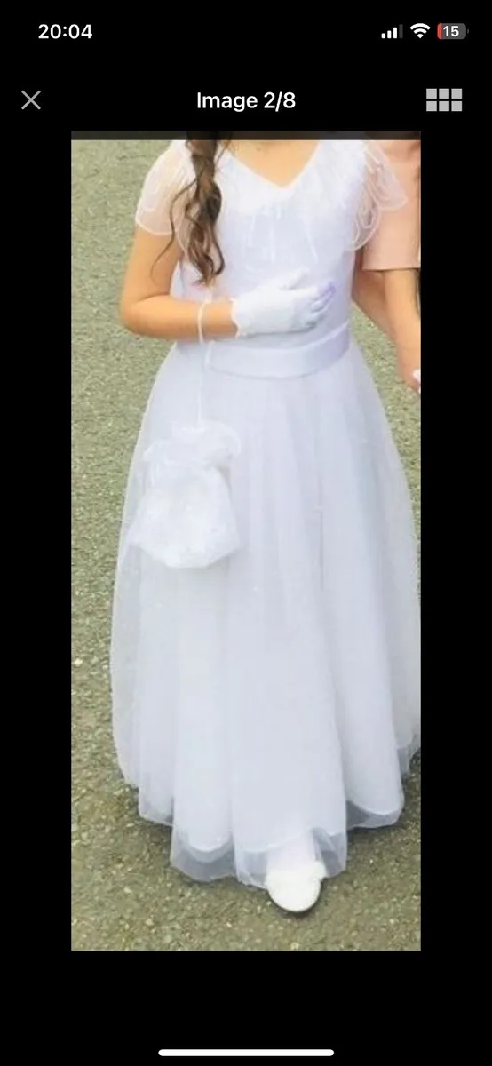 Debenhams Communion Dress: 9-11 - Image 4