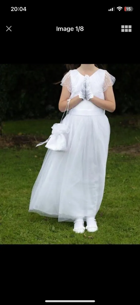 Debenhams Communion Dress: 9-11 - Image 1
