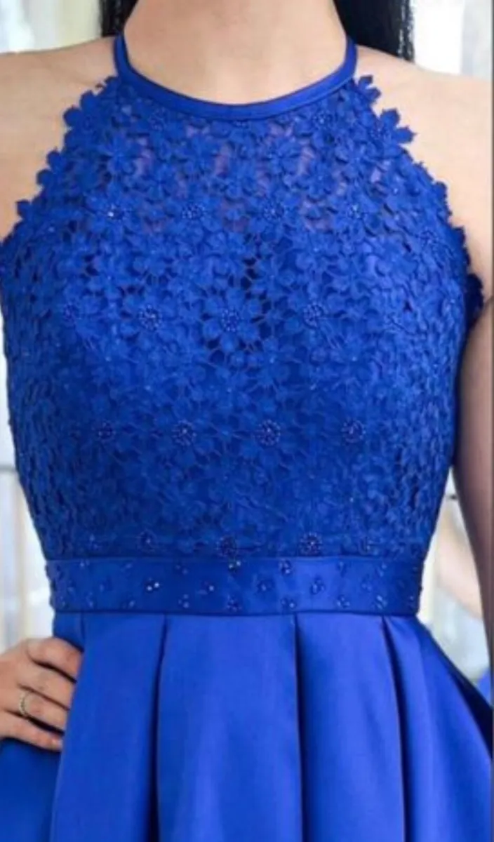 Royal Blue Confirmation Dress - Image 4