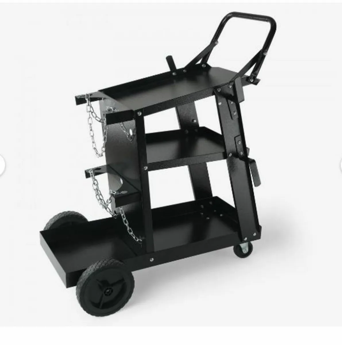 Welding Cart, 3-Tier Heavy Duty Welder Cart - Image 1