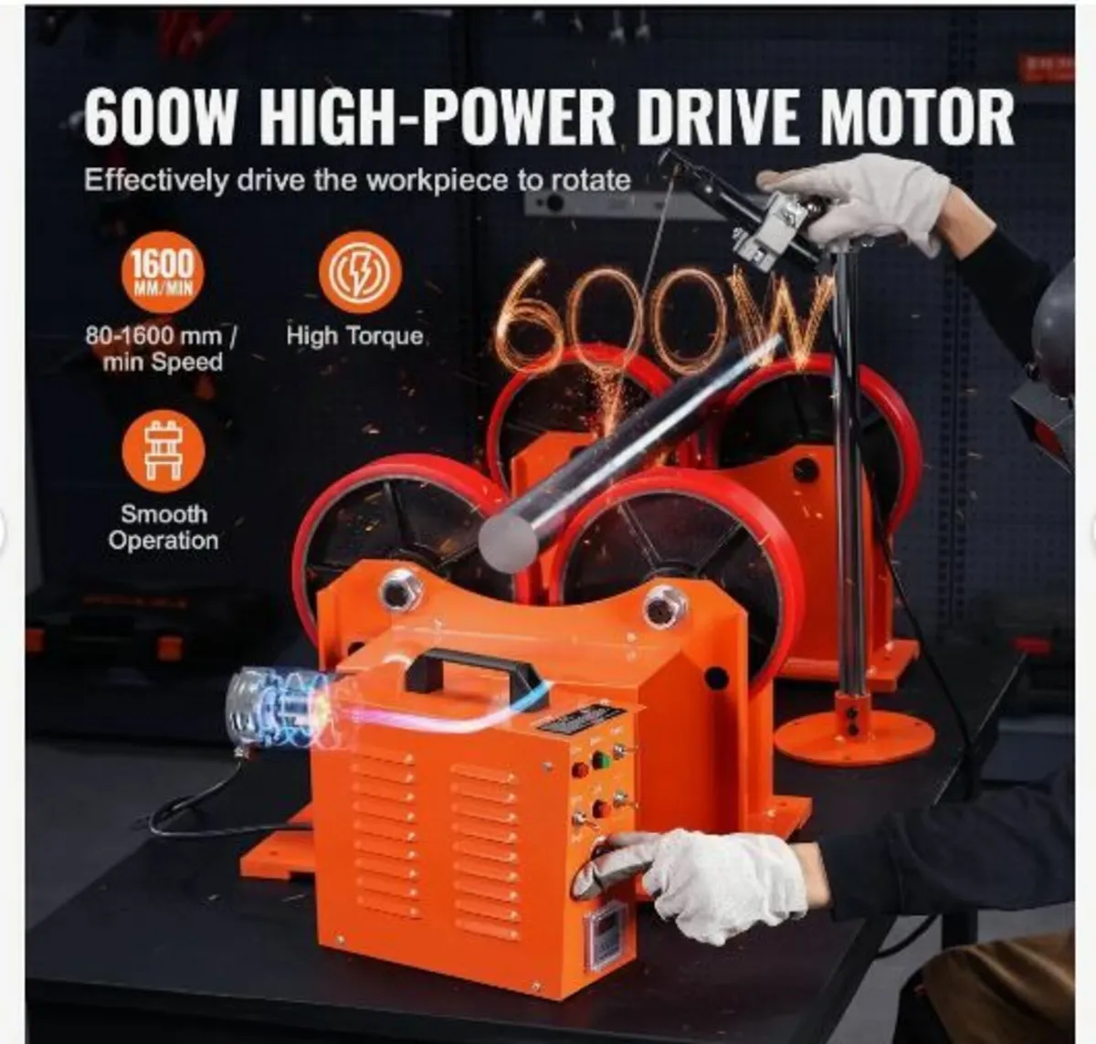 110V Turning Rolls Linkage Roller - Image 4