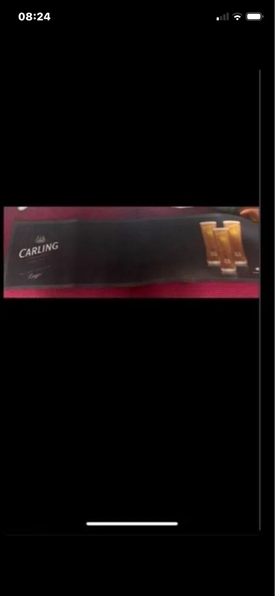 Large Carling bar Runner/ Drip Mat - Image 3