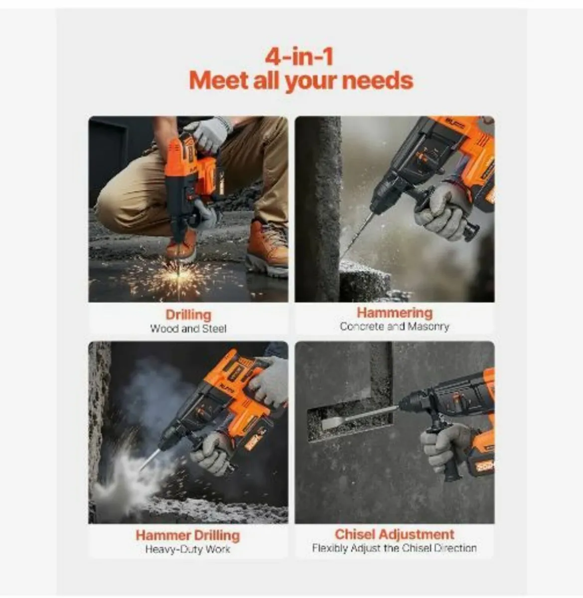 20V Brushless Cordless Hammer Drill - Image 2