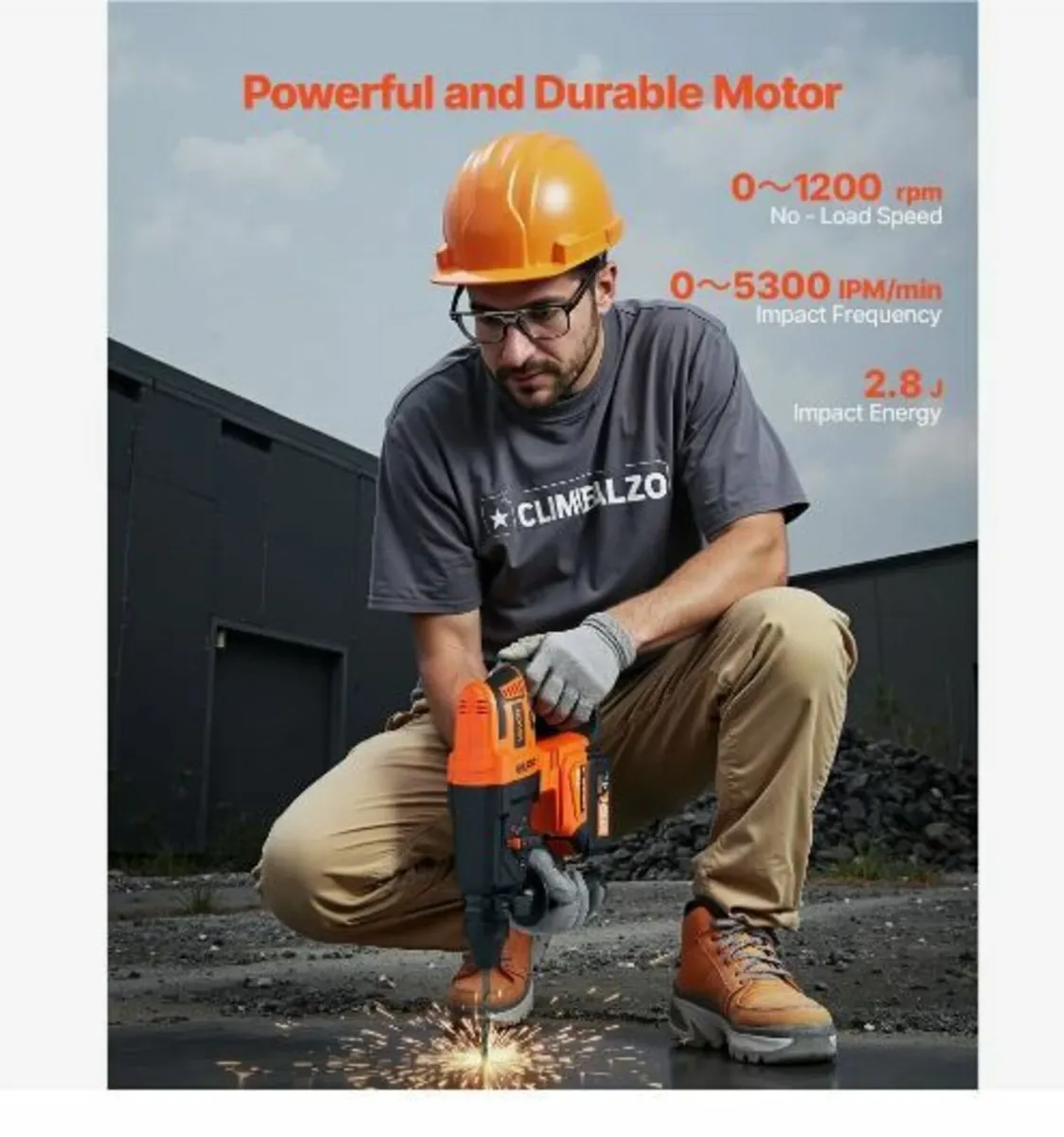 20V Brushless Cordless Hammer Drill - Image 3