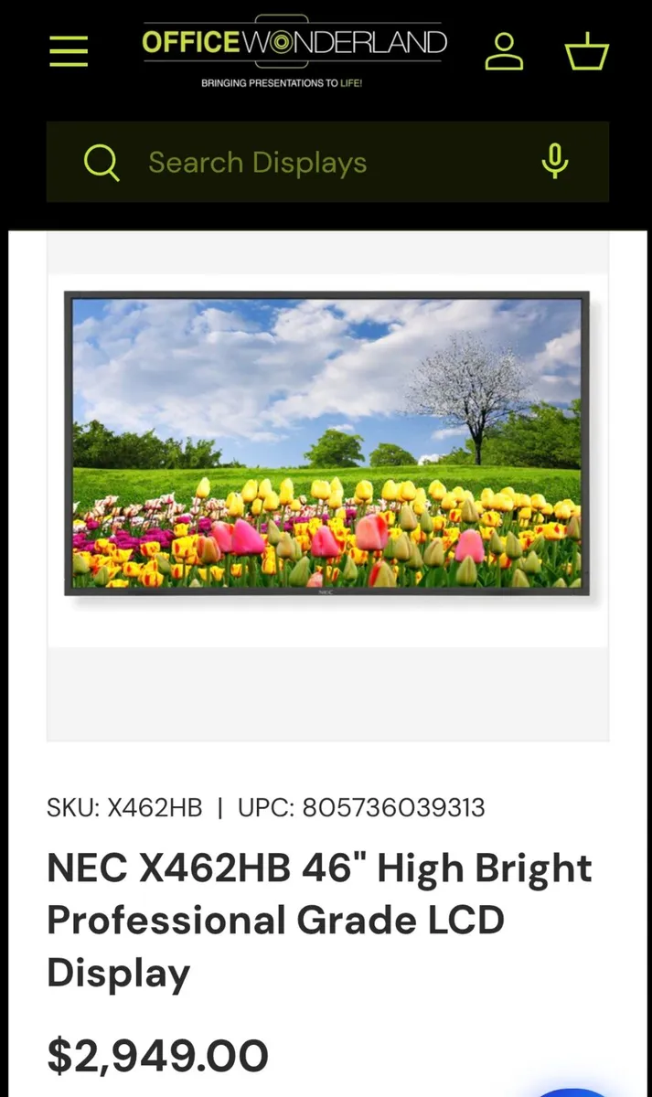 Nec X462HB 46" - Image 2