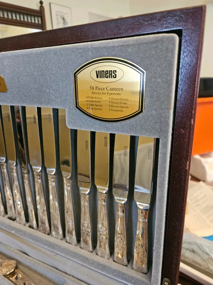 Viners Guild Silver Collection 58 Piece King Royal - Image 2