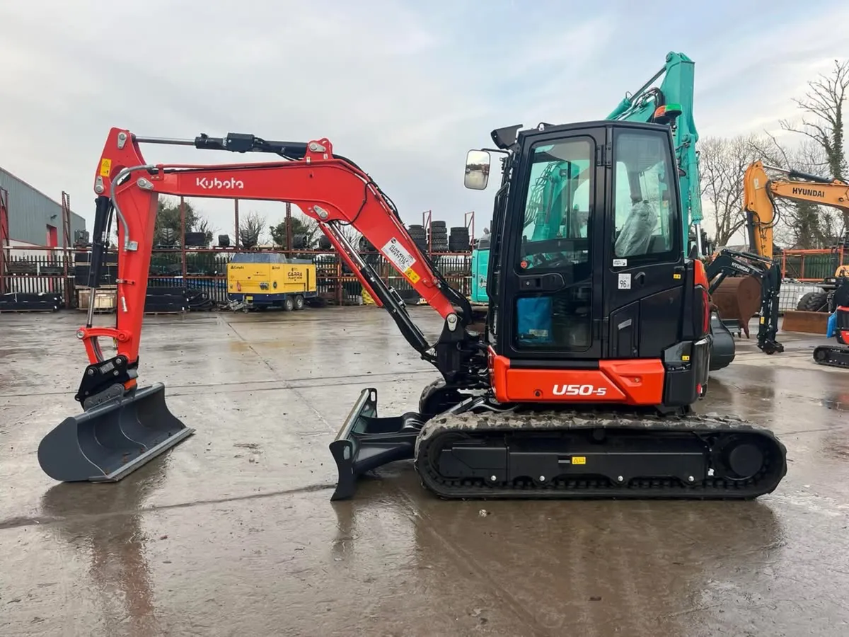 New Kubota Mini Excavators - Image 2