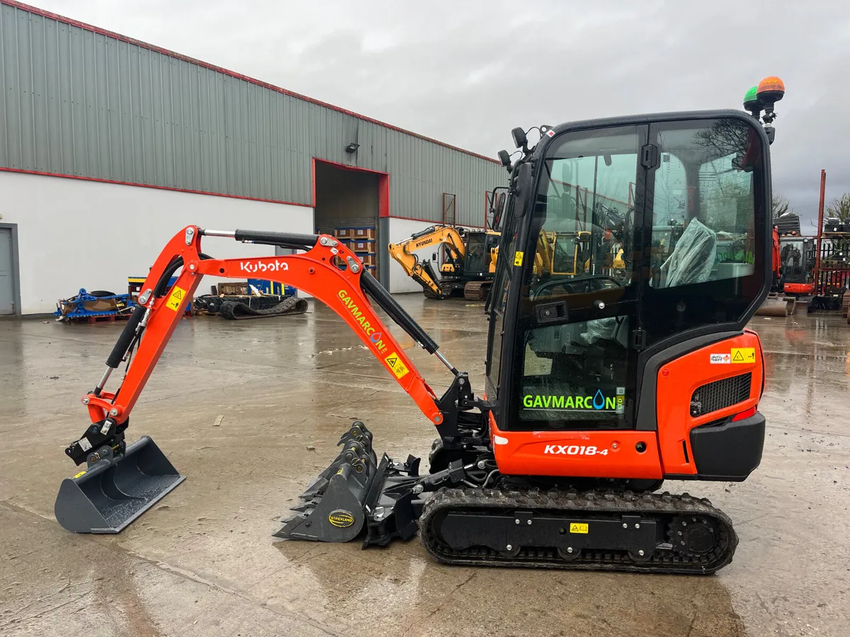 New Kubota Mini Excavators - Image 4