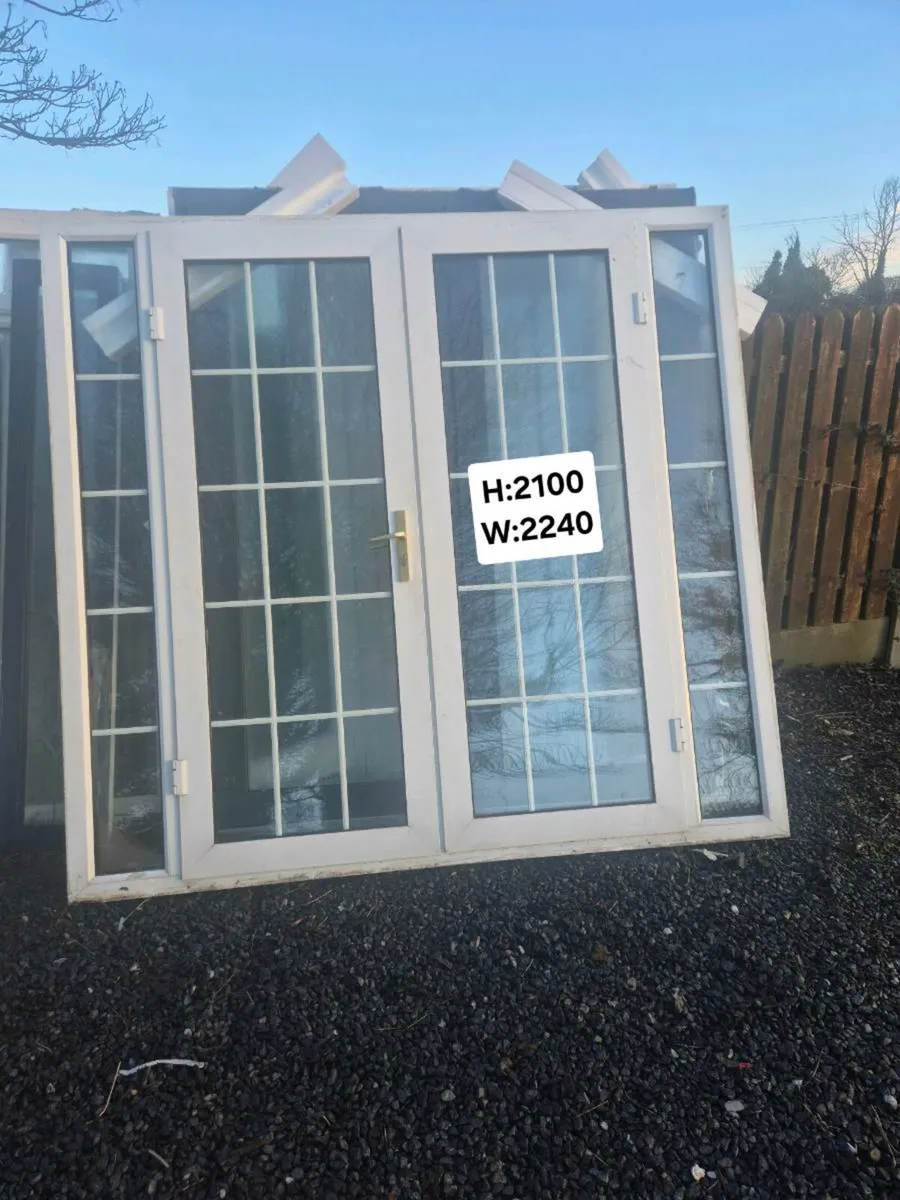 PVC FRENCH DOORS