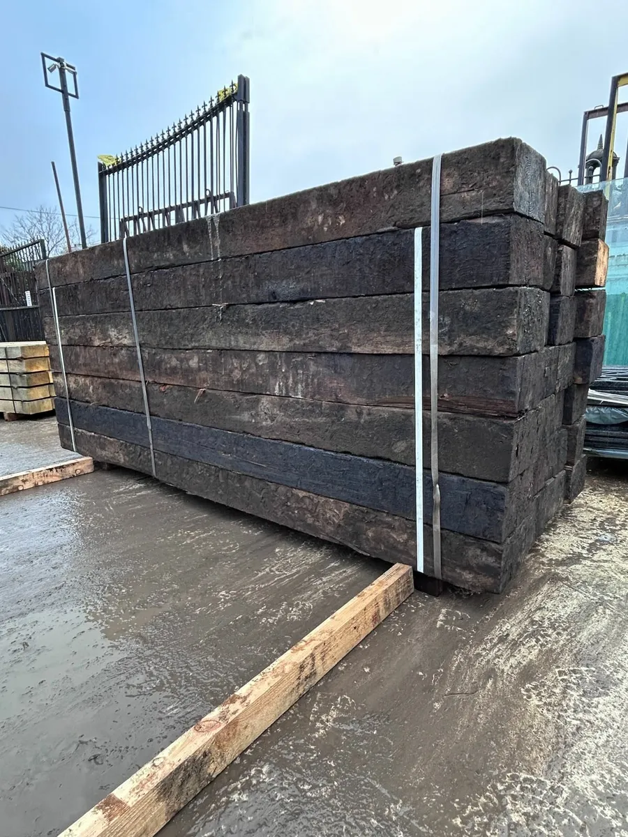 Grade A Railway sleepers - Image 3