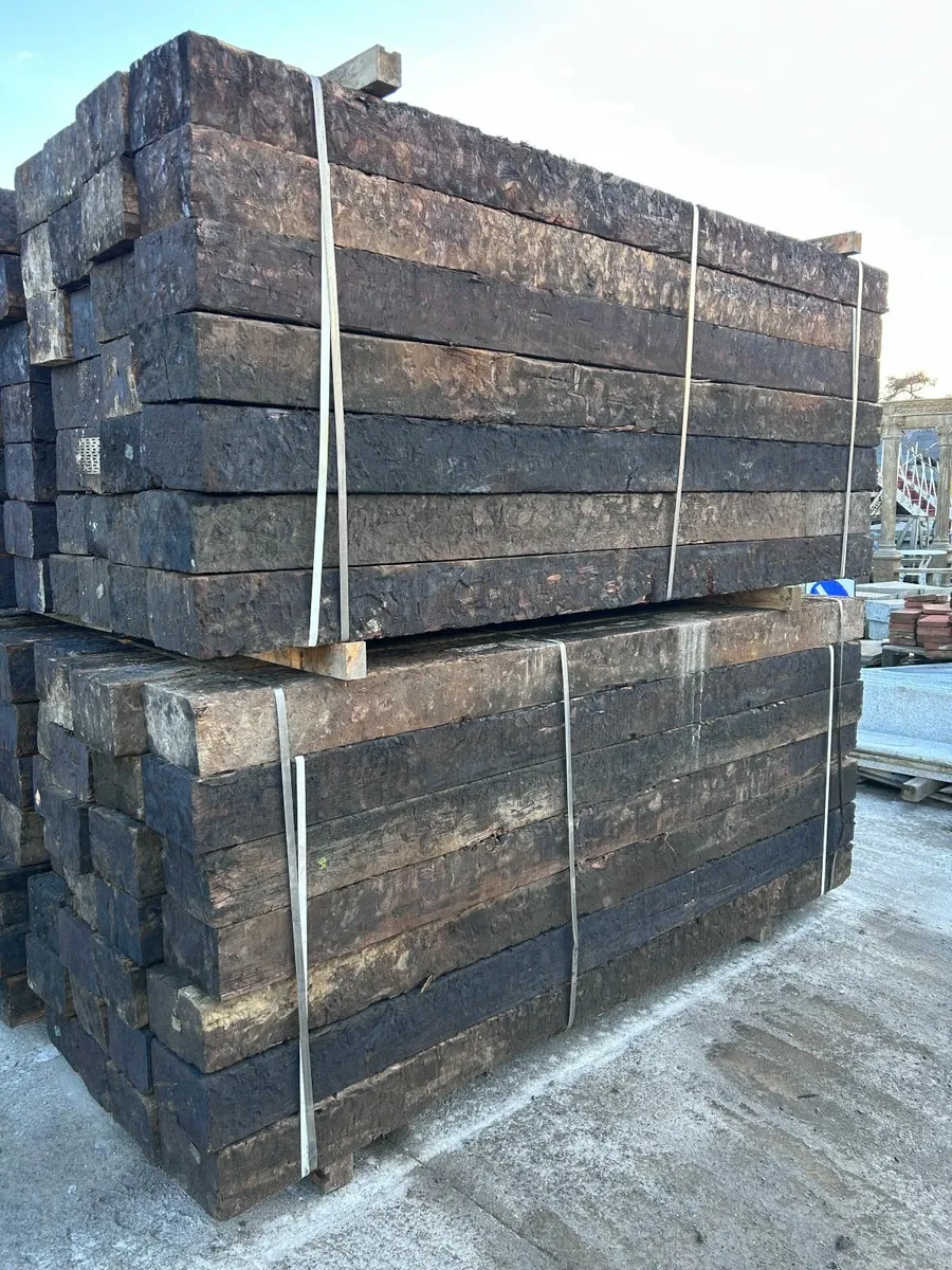 Grade A Railway sleepers - Image 1