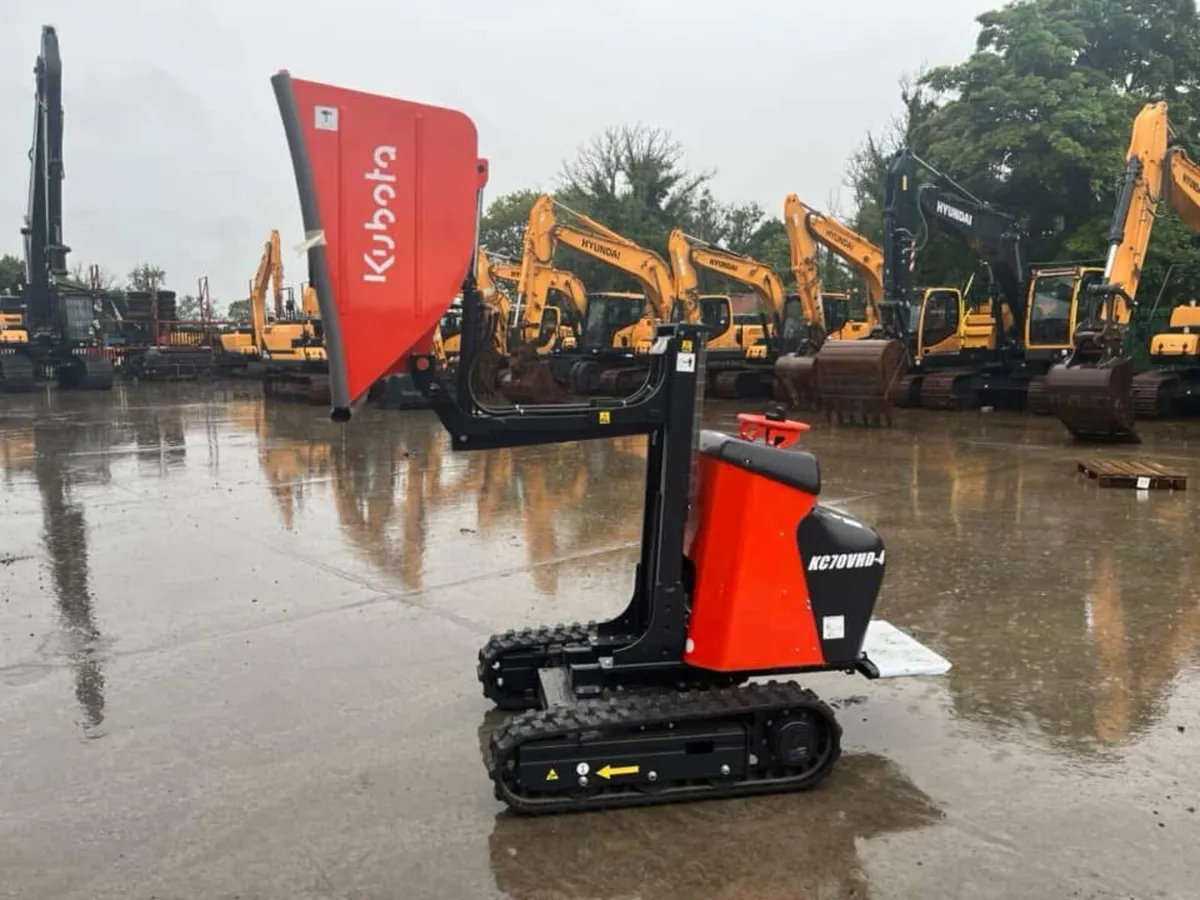 Kubota KC70 Tracked Dumpers - Image 3