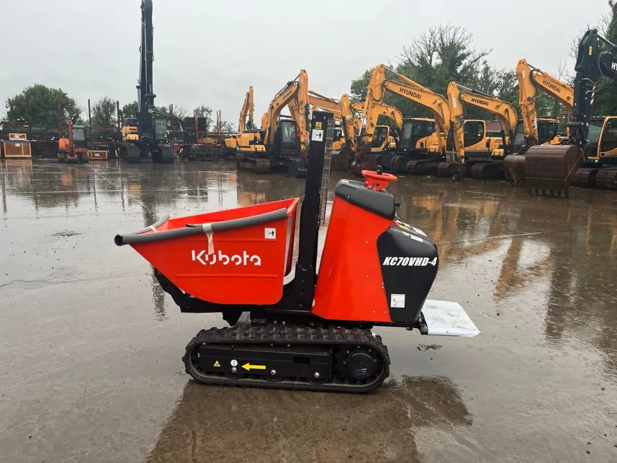 Kubota KC70 Tracked Dumpers - Image 1