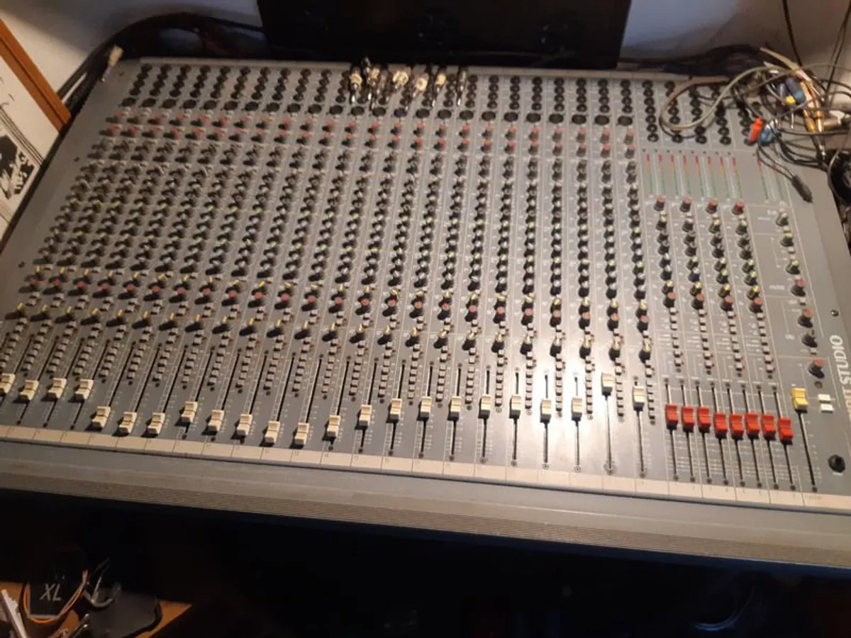 Soundcraft Spirit Studio 24 track desk - Image 1