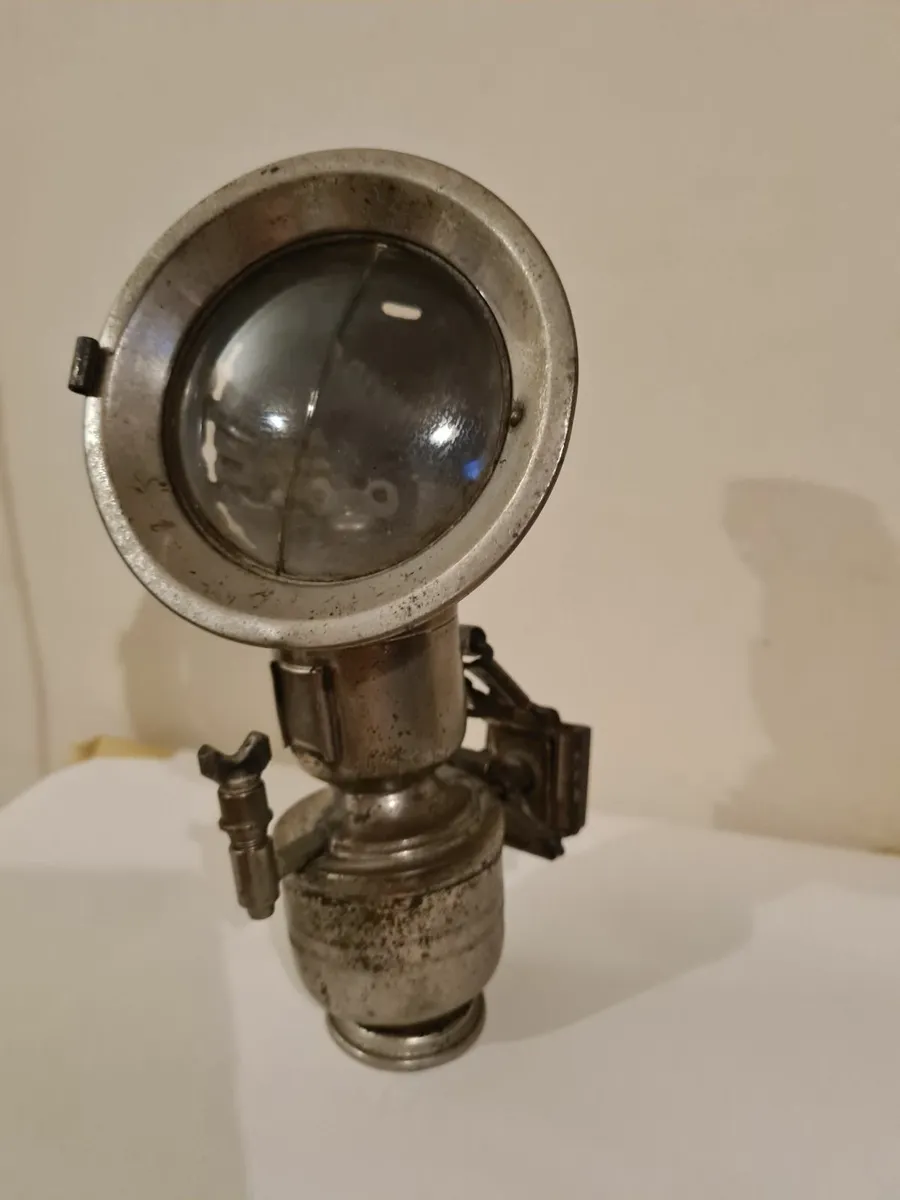 Early 20th-century carbide (acetylene) bicycle / m - Image 1