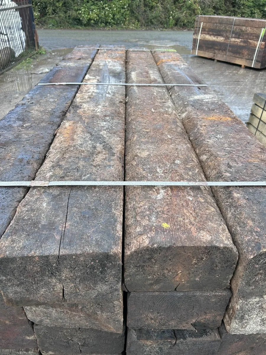 Garden Sleepers Grade A - Image 4