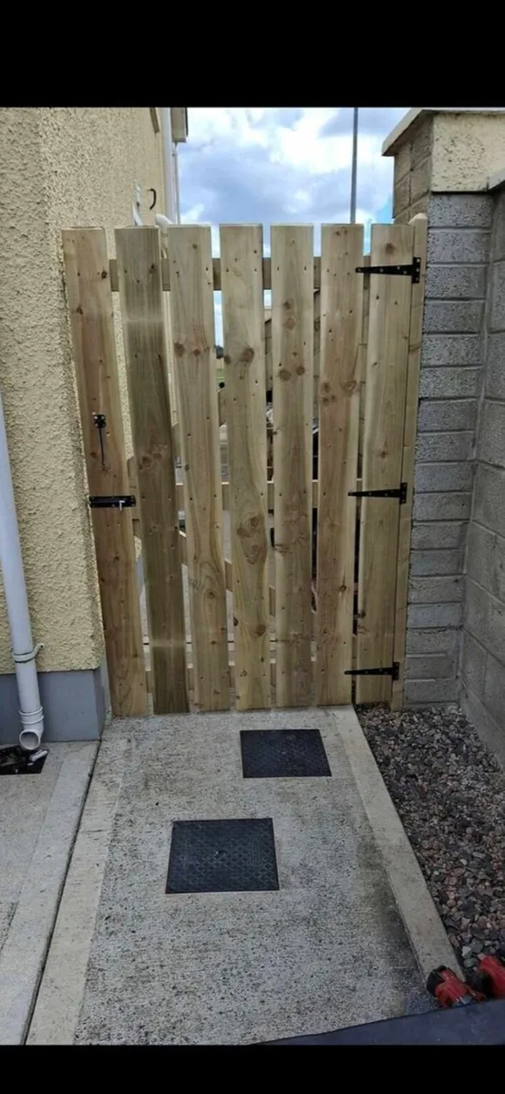 Wooden Gates and fencing - Image 1