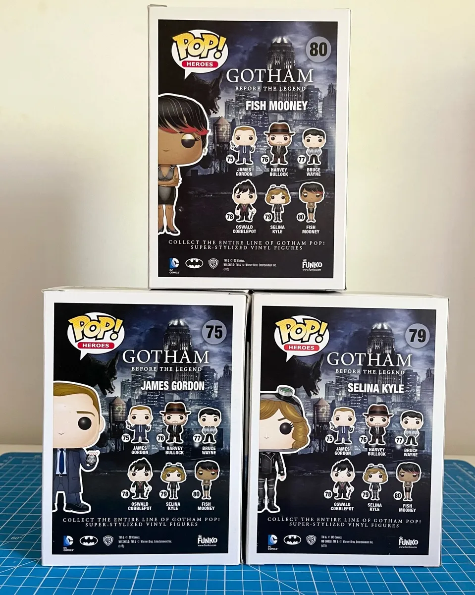 Gotham - Funko Pops -  Selina Kyle, Fish... - Image 3