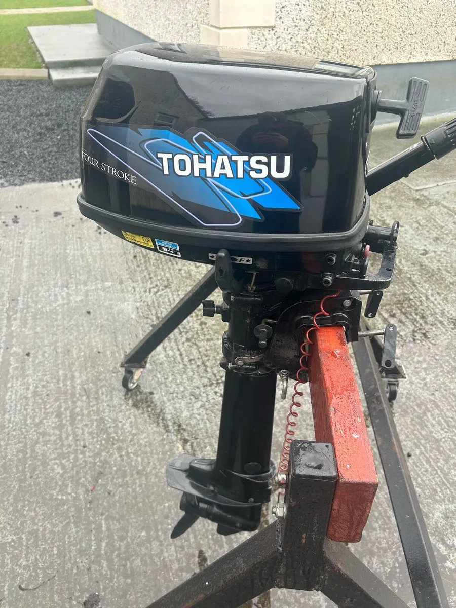 Tohatsu 5hp 4 Stroke Outboard Engine Long Shaft - Image 4