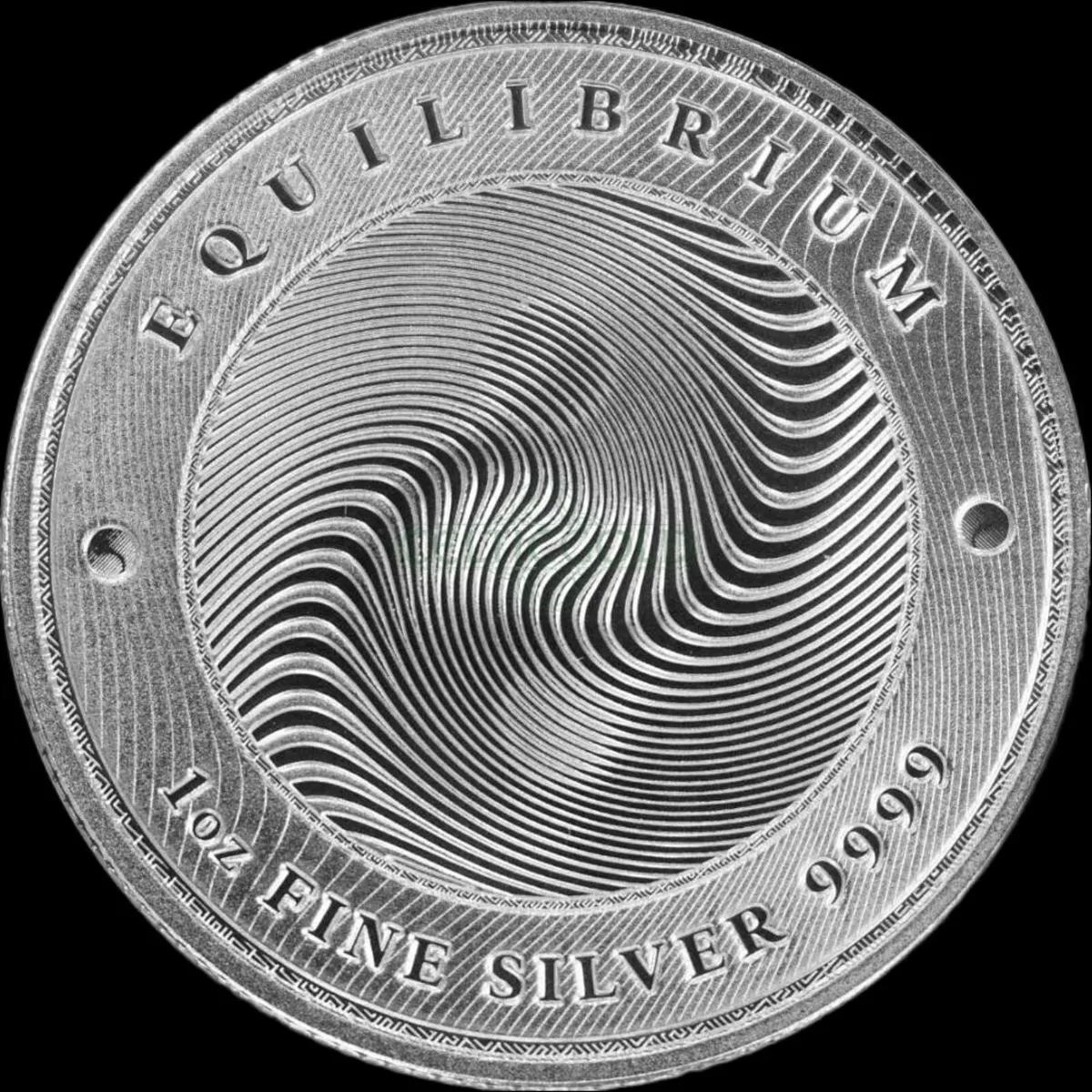 2021 Tokelau Equilibrium $5 1 oz BU Silver Coin - Image 1