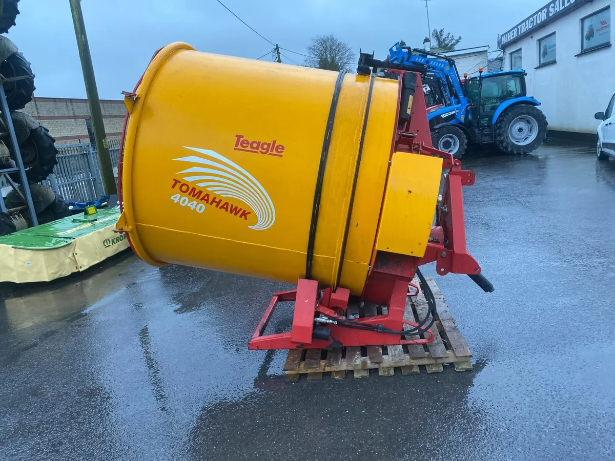 Used Teagle Tomahawk 4040 straw chopper - Image 1