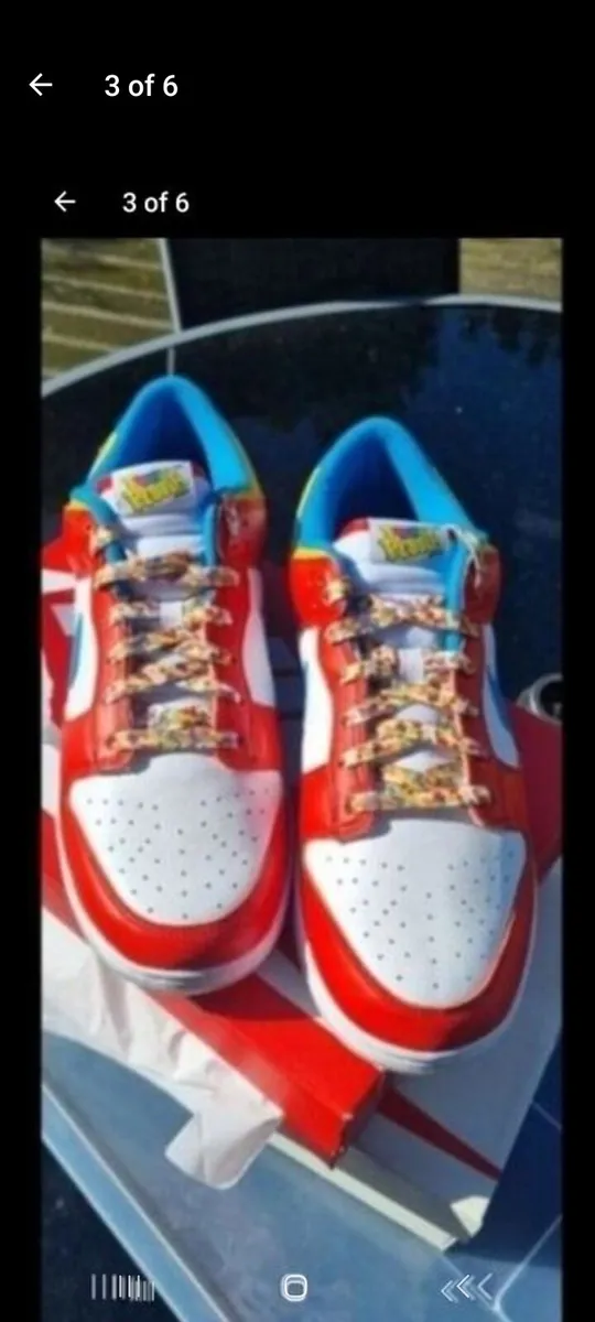 Nike Dunk Low qs Lebron James Fruity Pebbles - Image 3