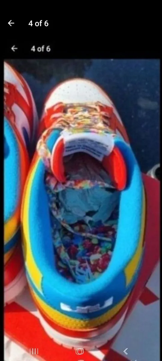 Nike Dunk Low qs Lebron James Fruity Pebbles - Image 4