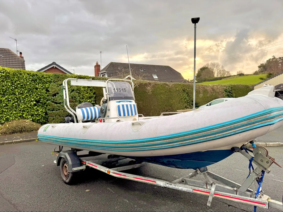 5.3M zodiac Medline RIB (115HP Suzuki 4 stroke) - Image 1