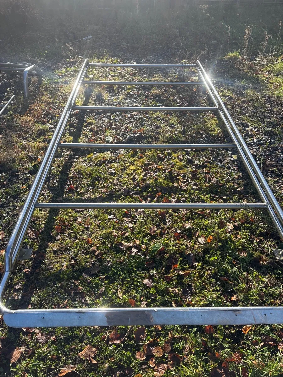 Stainless steel roof rack,ladder and bull bar - Image 1