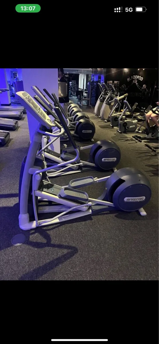 4 AVAILABLE PRECOR EFX576i CROSSTRAINERS - Image 1