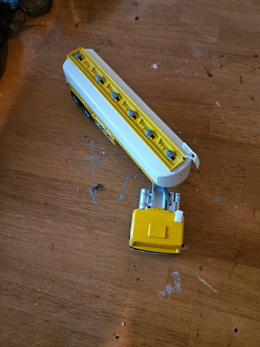 Corgi Siku Volvo Tractor Unit and Tanker Trailer - Image 1