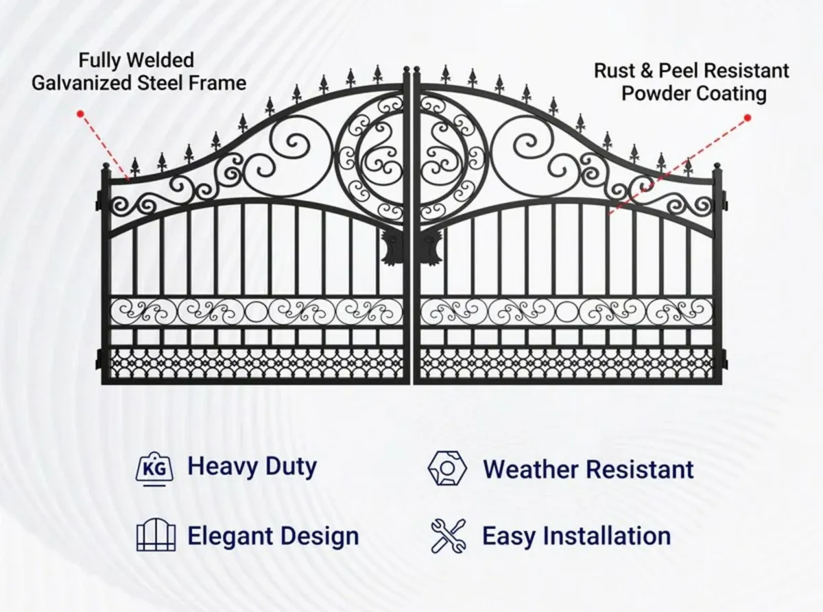 20ft Decorative Gates - Image 1