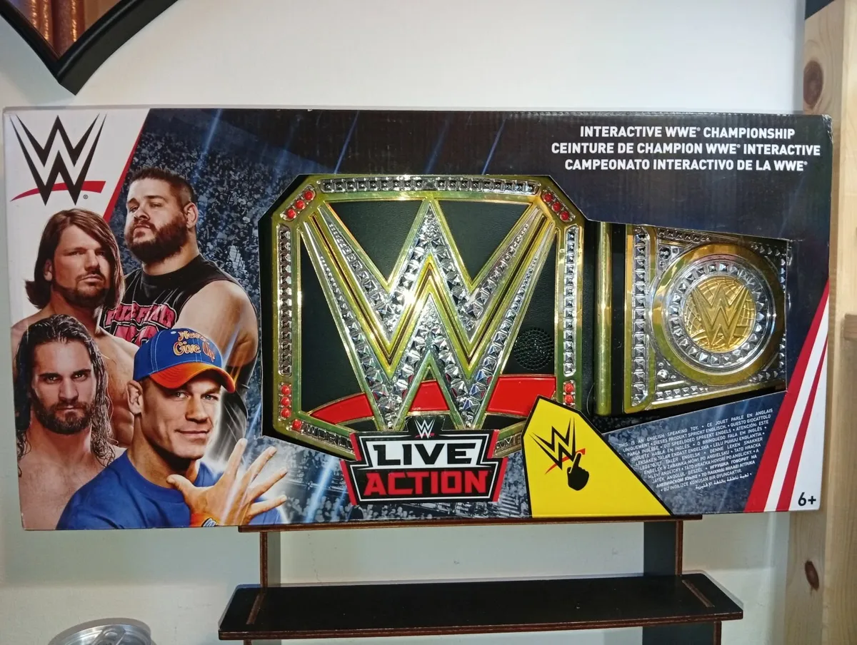 World Heavyweight Champion Mattel 2018 Interactive - Image 1