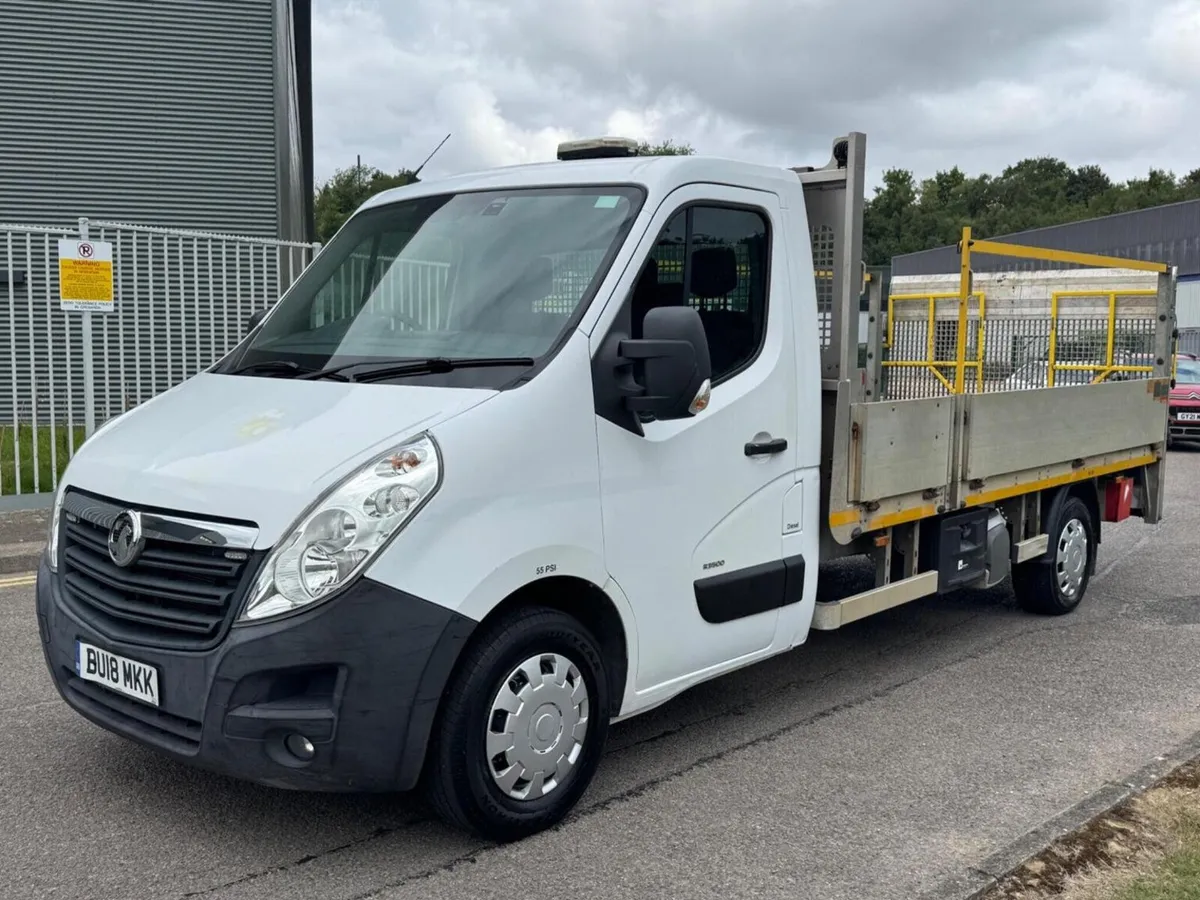 2018 Vauxhall Movano Dropside Van - Image 1