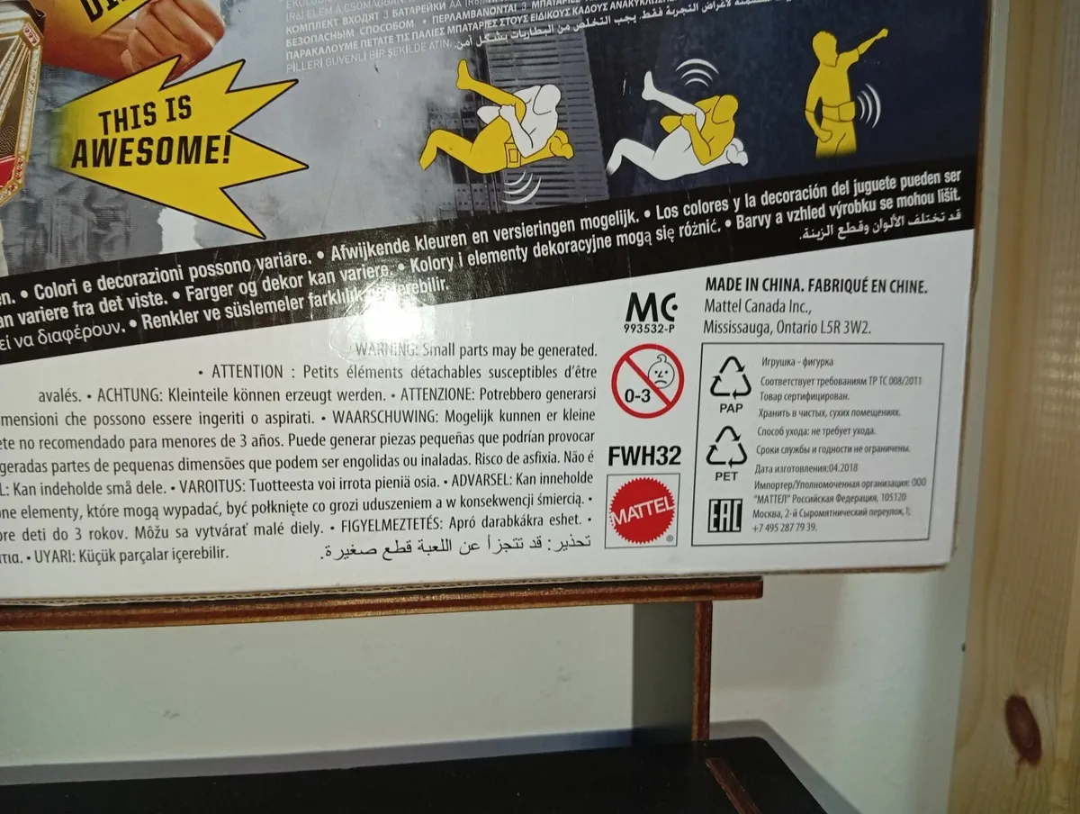 World Heavyweight Champion Mattel 2018 Interactive - Image 3