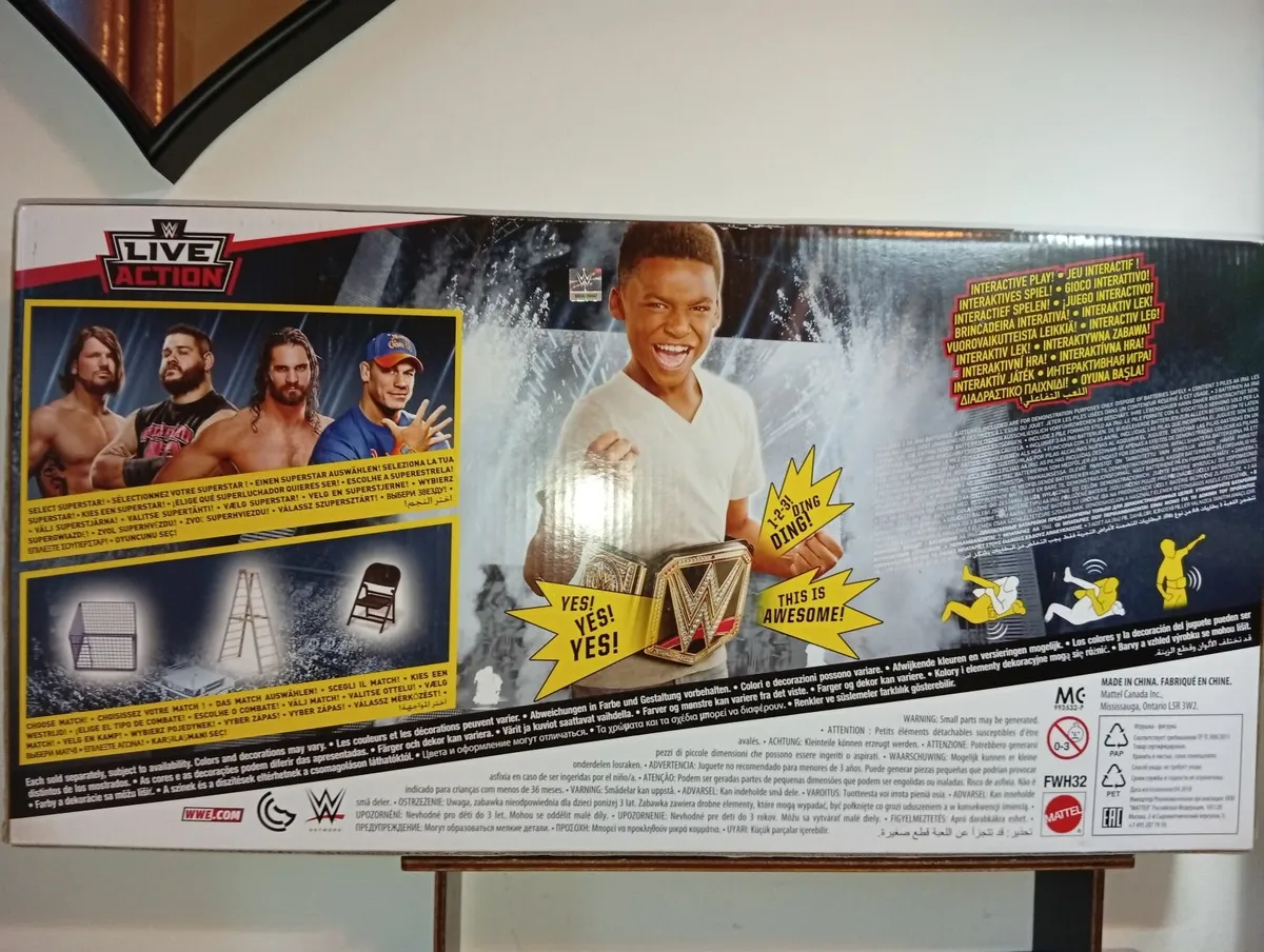 World Heavyweight Champion Mattel 2018 Interactive - Image 2