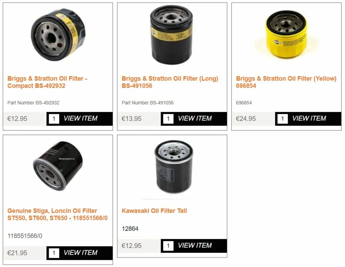 Briggs & Stratton Spare Parts - Image 2