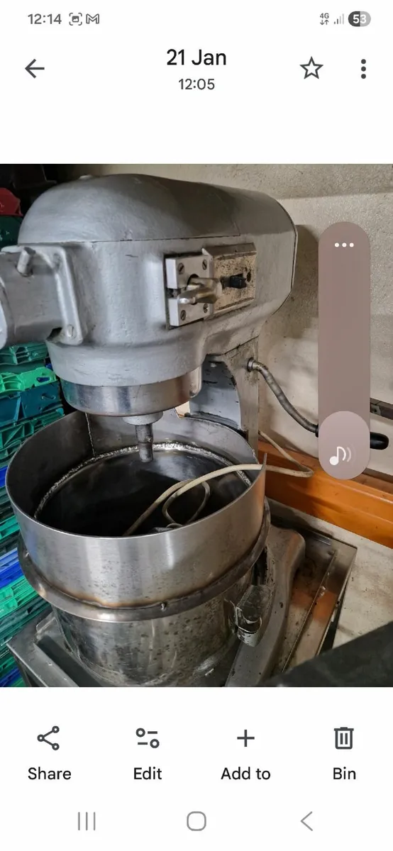 Hobart  2 x 20 qt mixers. € 500 each - Image 3