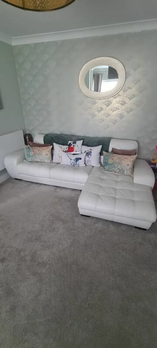 Leather Sofa - Image 1