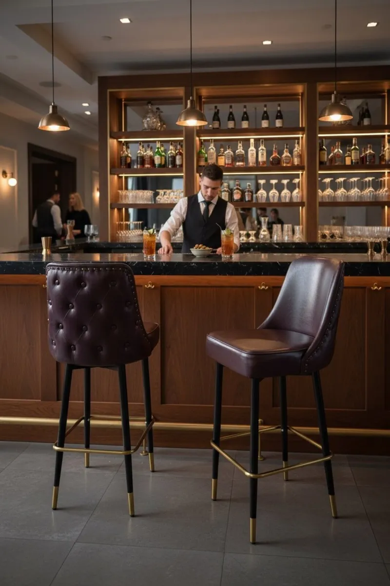 New Shebeen Lounge Stool - Image 1