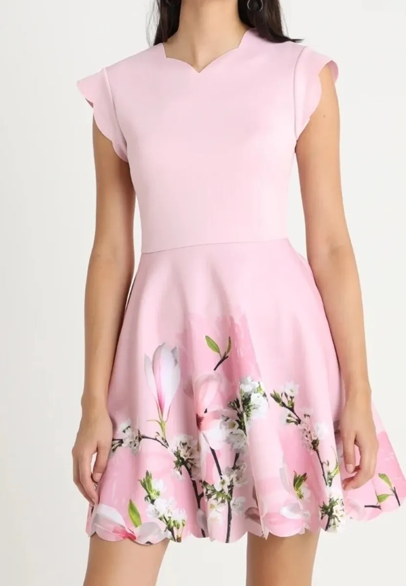 Ted Baker Skater Dress/Confirmation dress, UK8 - Image 1