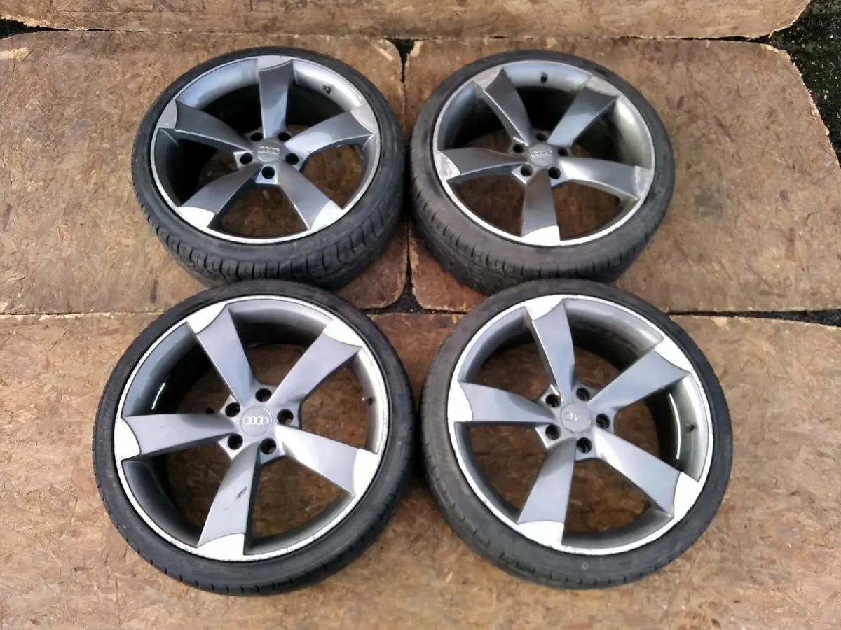 19" TTRS alloys 5x112  --Audi/VW - Image 1