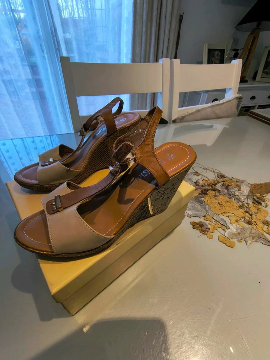 Bellissimo Wedge Sandals - Image 1