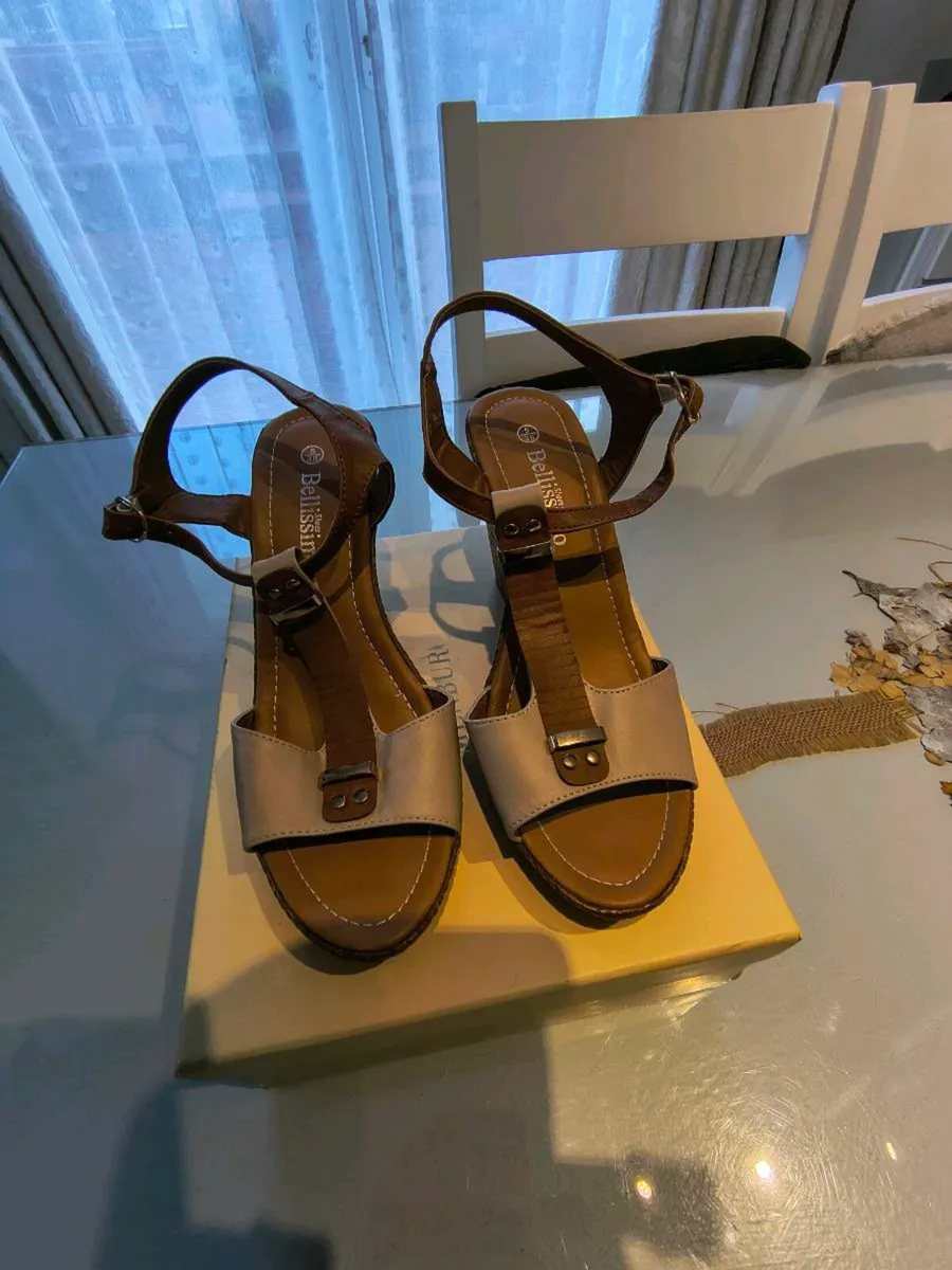 Bellissimo Wedge Sandals - Image 2