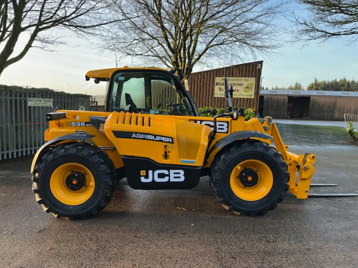 2021 JCB 538/60 Agri Super Telehandler - Image 1