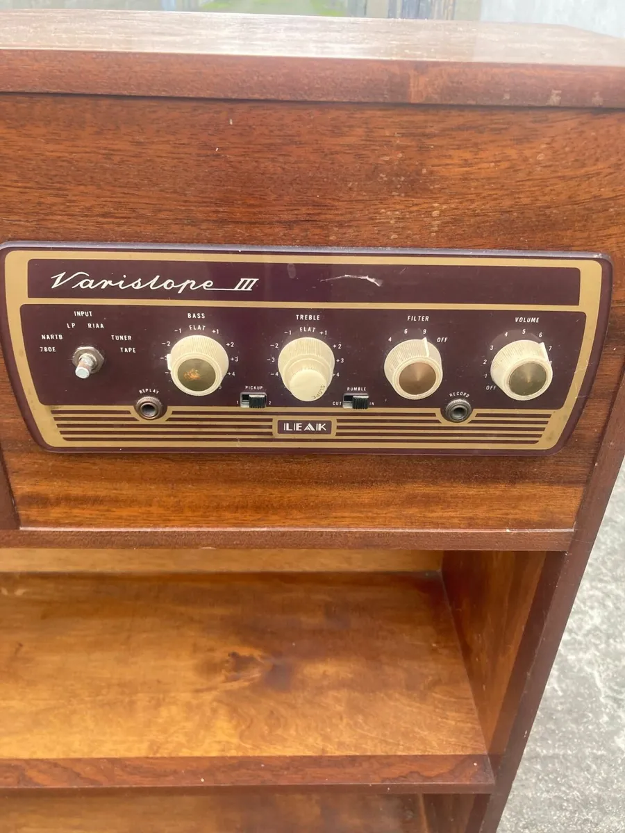 Vintage Amplifier - Leak Varislope III / Bookcase - Image 1