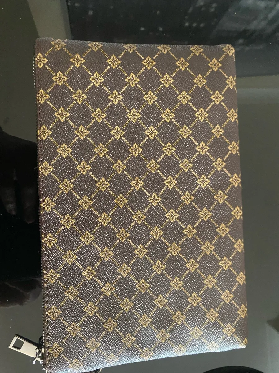 Men clutch bag long wallet fashion purse business - Image 2