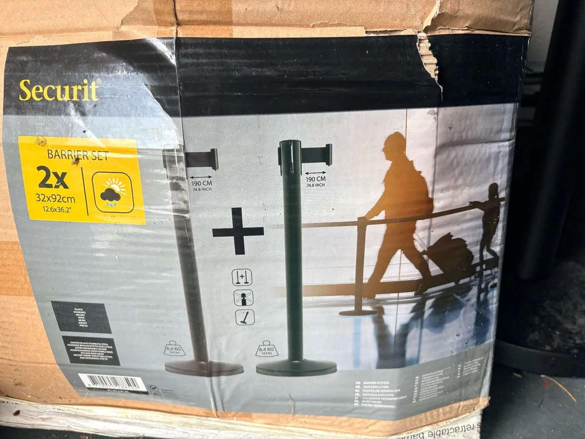 Securit barrier sets